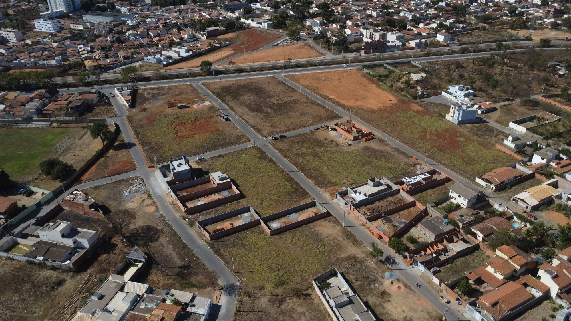 Vista do projeto Prolongamento Todos os Santos em Montes Claros